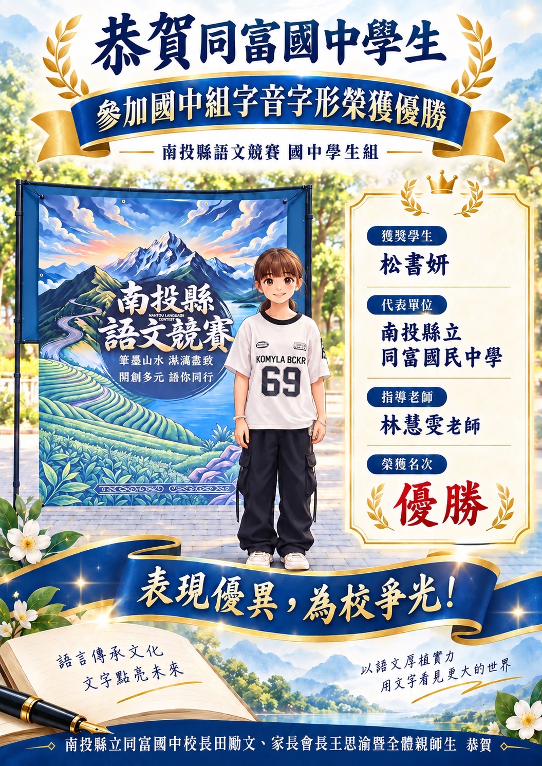 得獎名單